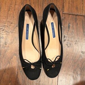 Stuart Weitzman Black suede Women's pumps NWOT